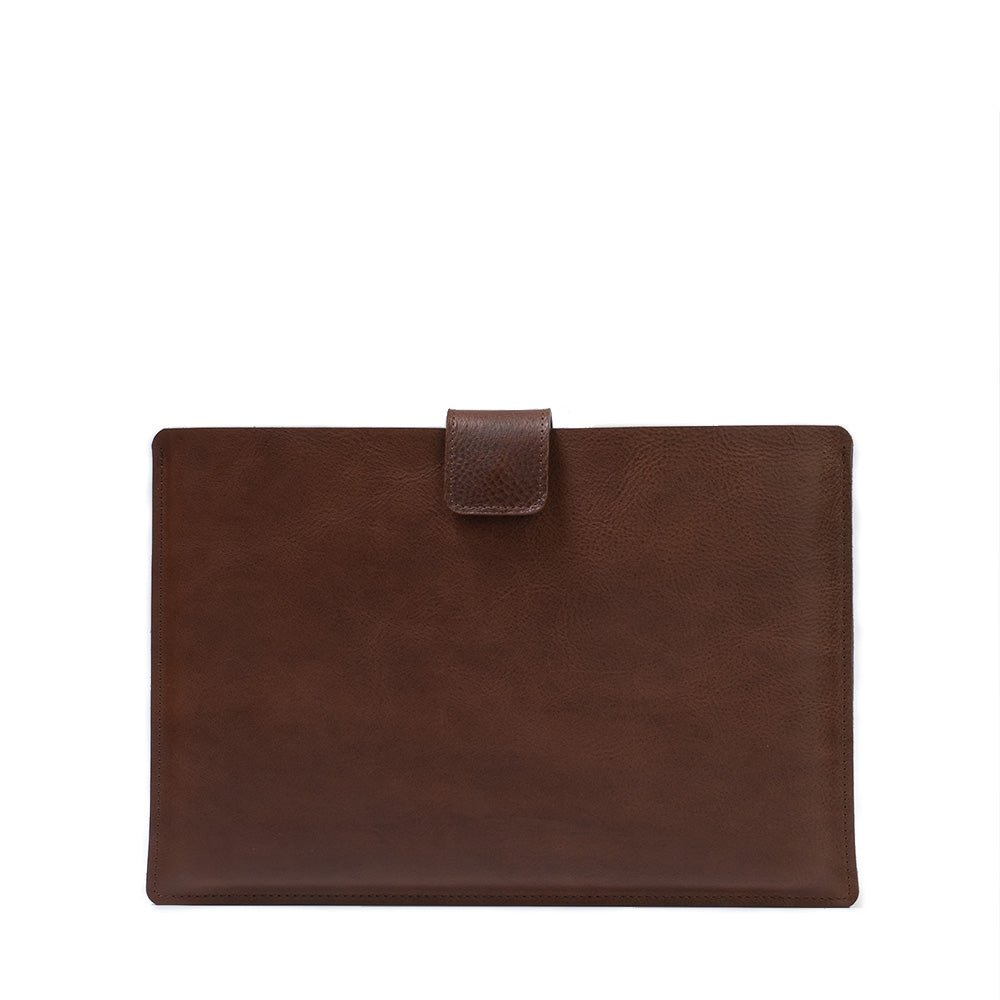 Leather Sleeve for iPad with Magnetic Strap - O909x - iPad sleeve - LSZ-ipadP13-05 - iPad Air/Pro 13"