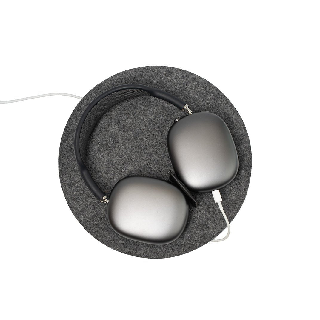 Max Rest Station & Organizer Stand for Felt AirPods - Keep Your Tech Tidy! - O909x - AirPods Max Stand - APM-RS-F - Gray