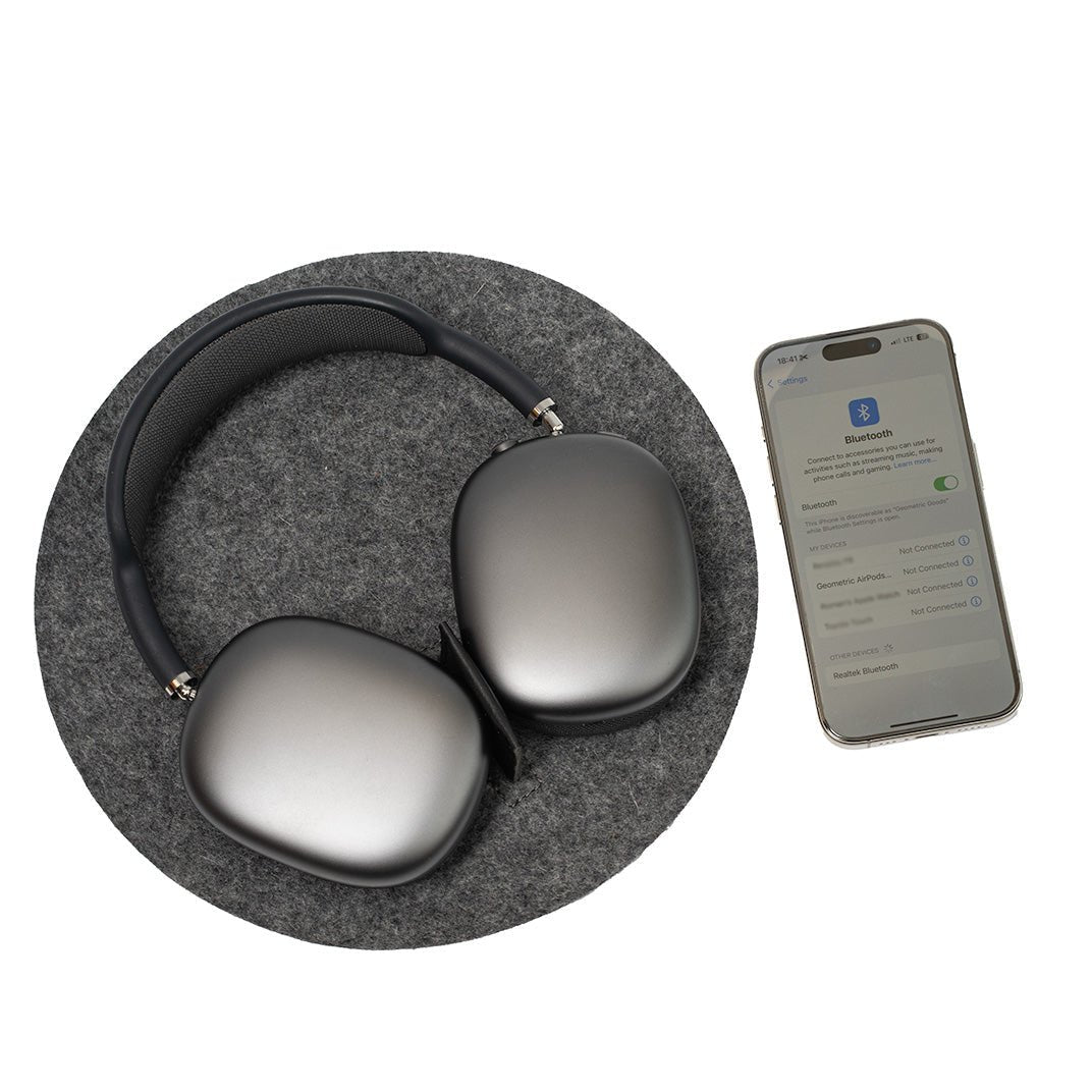 Max Rest Station & Organizer Stand for Felt AirPods - Keep Your Tech Tidy! - O909x - AirPods Max Stand - APM-RS-F - Gray